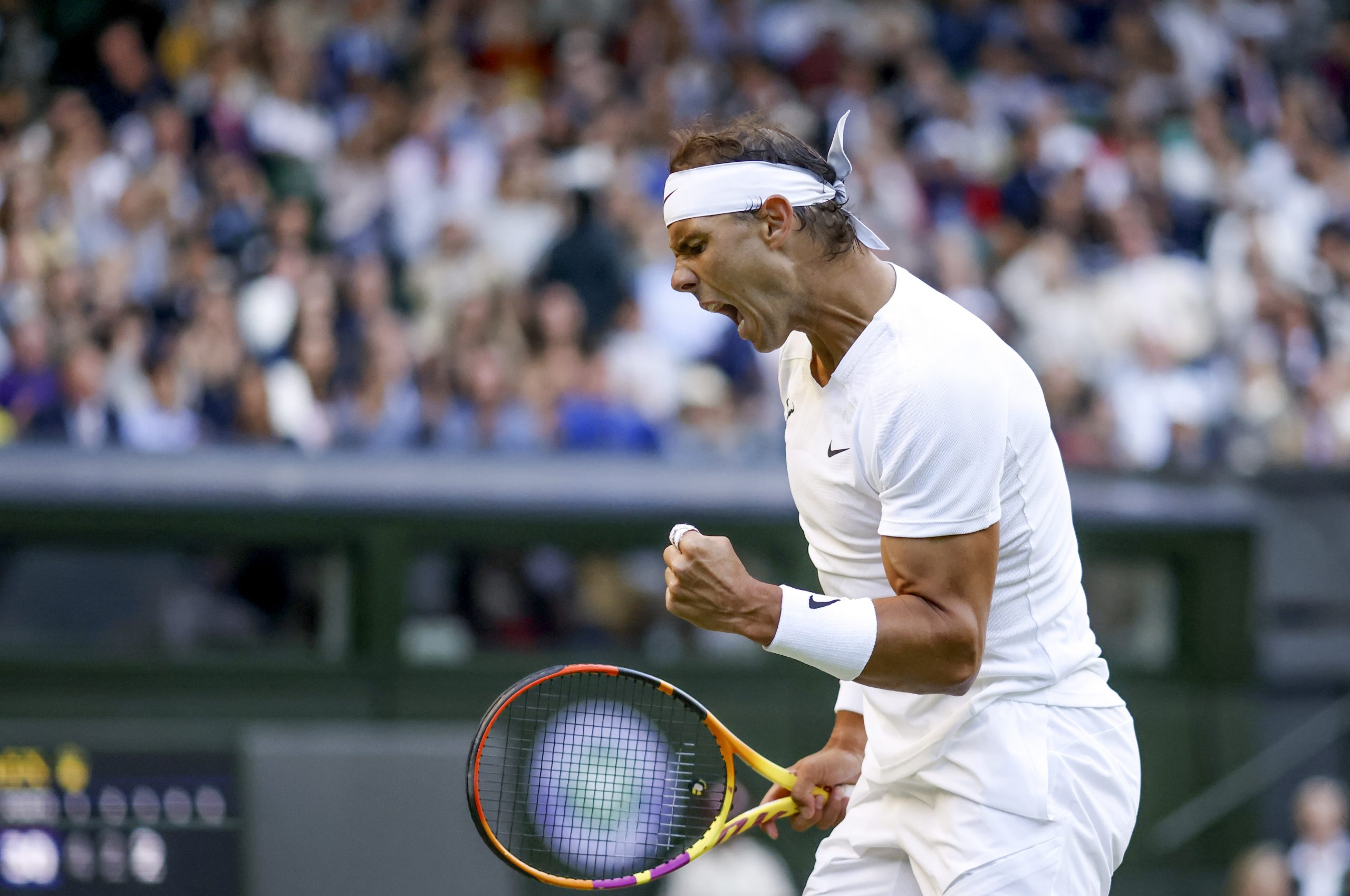 Nadal se cuela a cuartos de Wimbledon