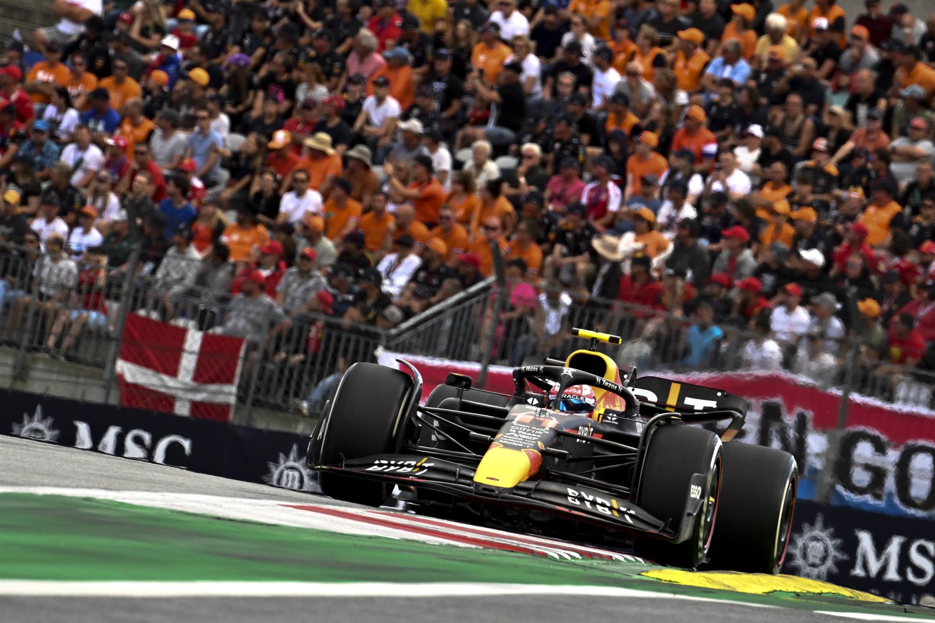 ‘Checo’ Pérez describe como “una pena” su abandono en GP de Austria