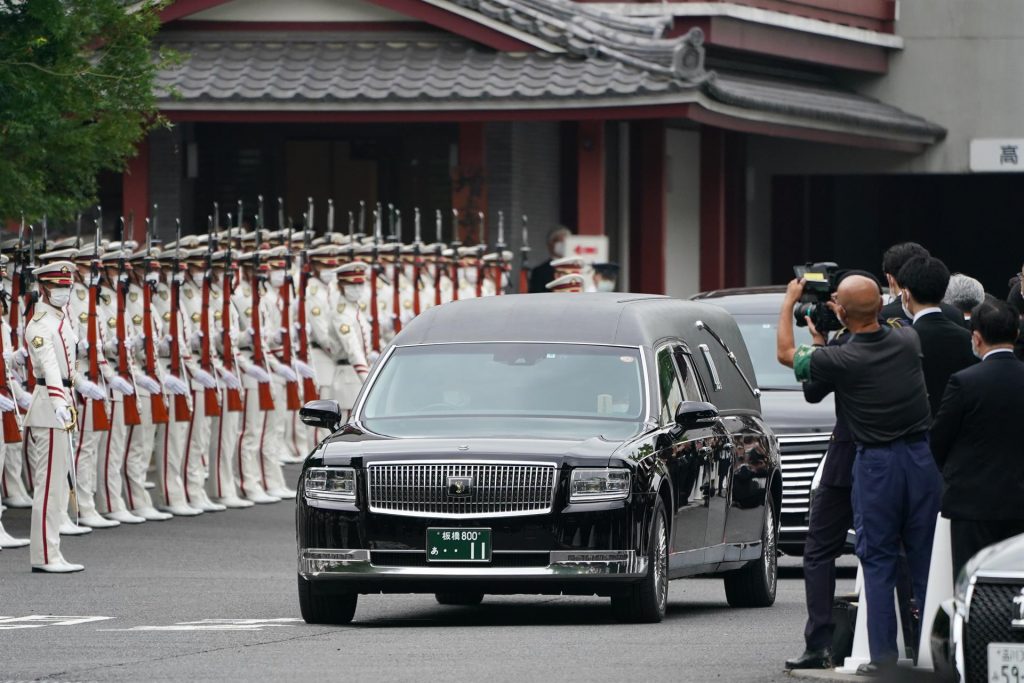 Funeral de Estado de Shinzo Abe será el 27 de septiembre - shinzo-abe-funeral-1024x683