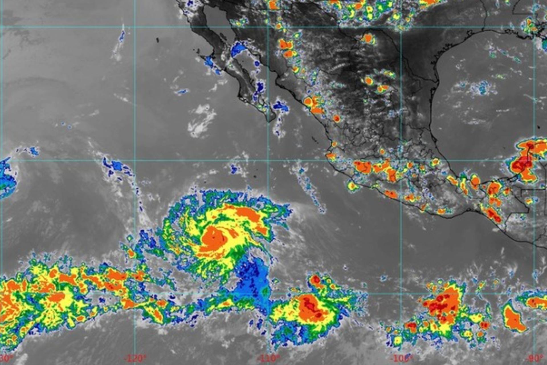Se forma la tormenta tropical Darby en el Pacífico