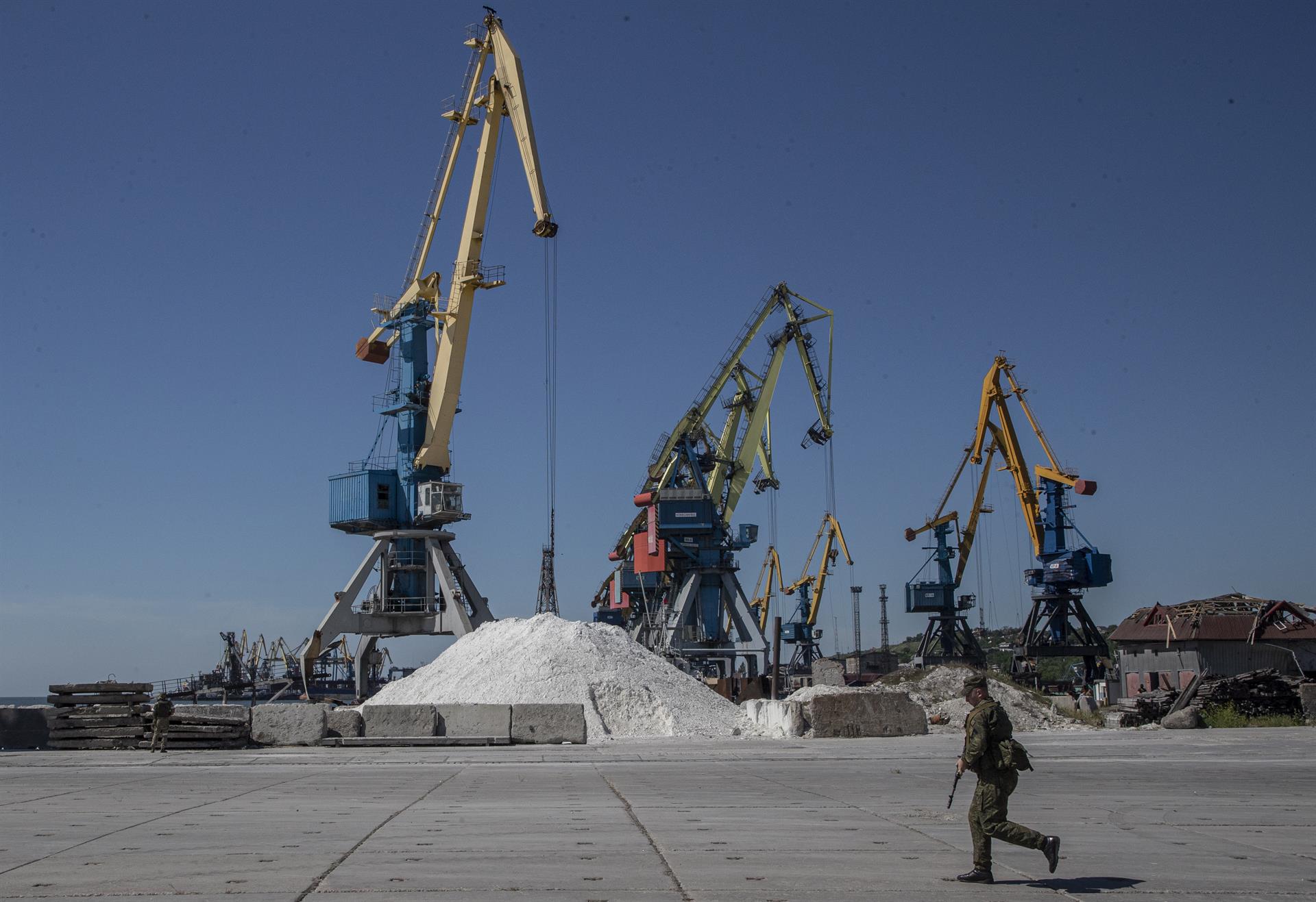 Ucrania anuncia que comenzará a exportar cereal por mar esta semana Ucrania anuncia que comenzará a exportar cereal por mar esta semana