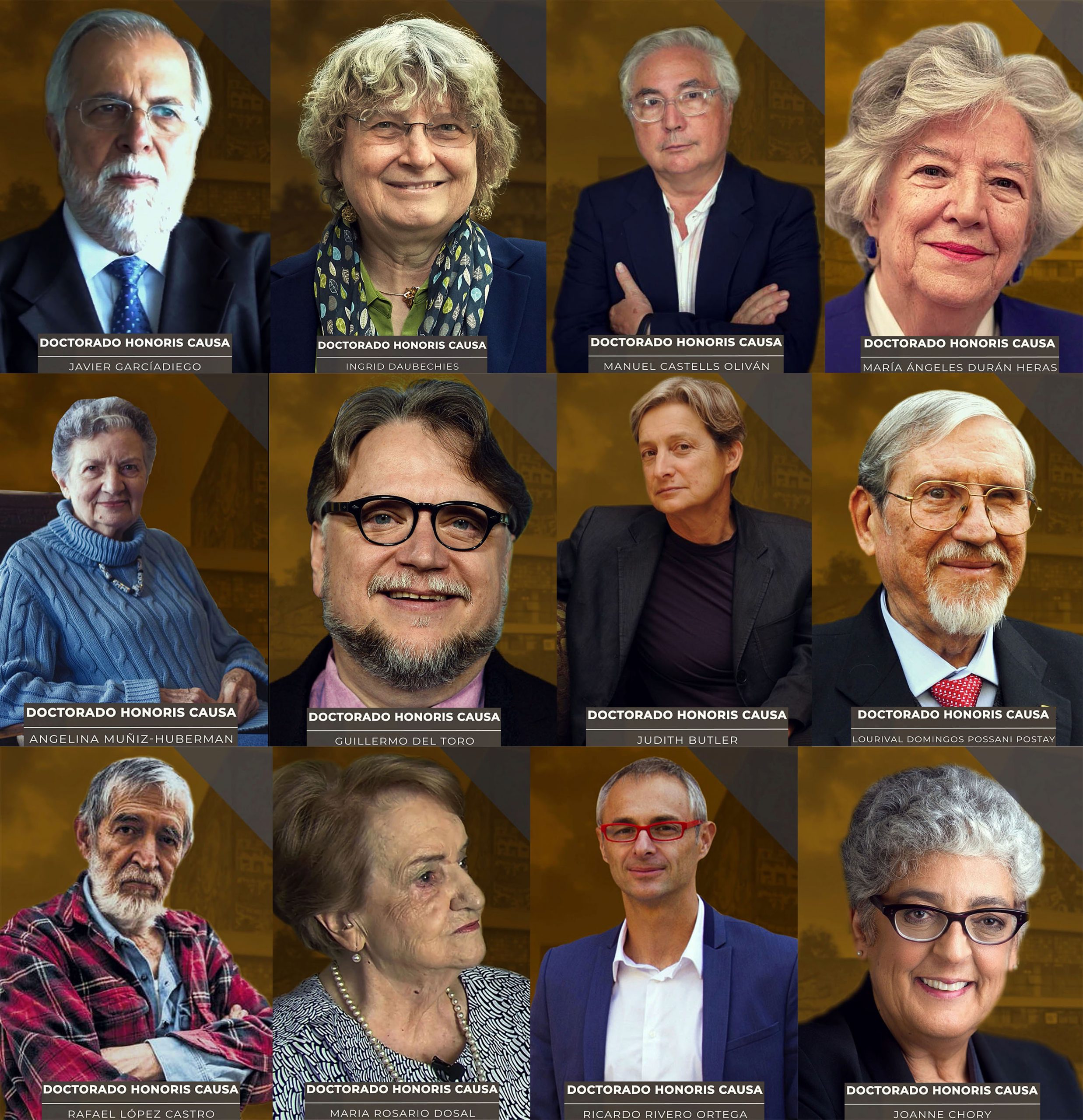 Aprueba UNAM conferir 12 doctorados honoris causa