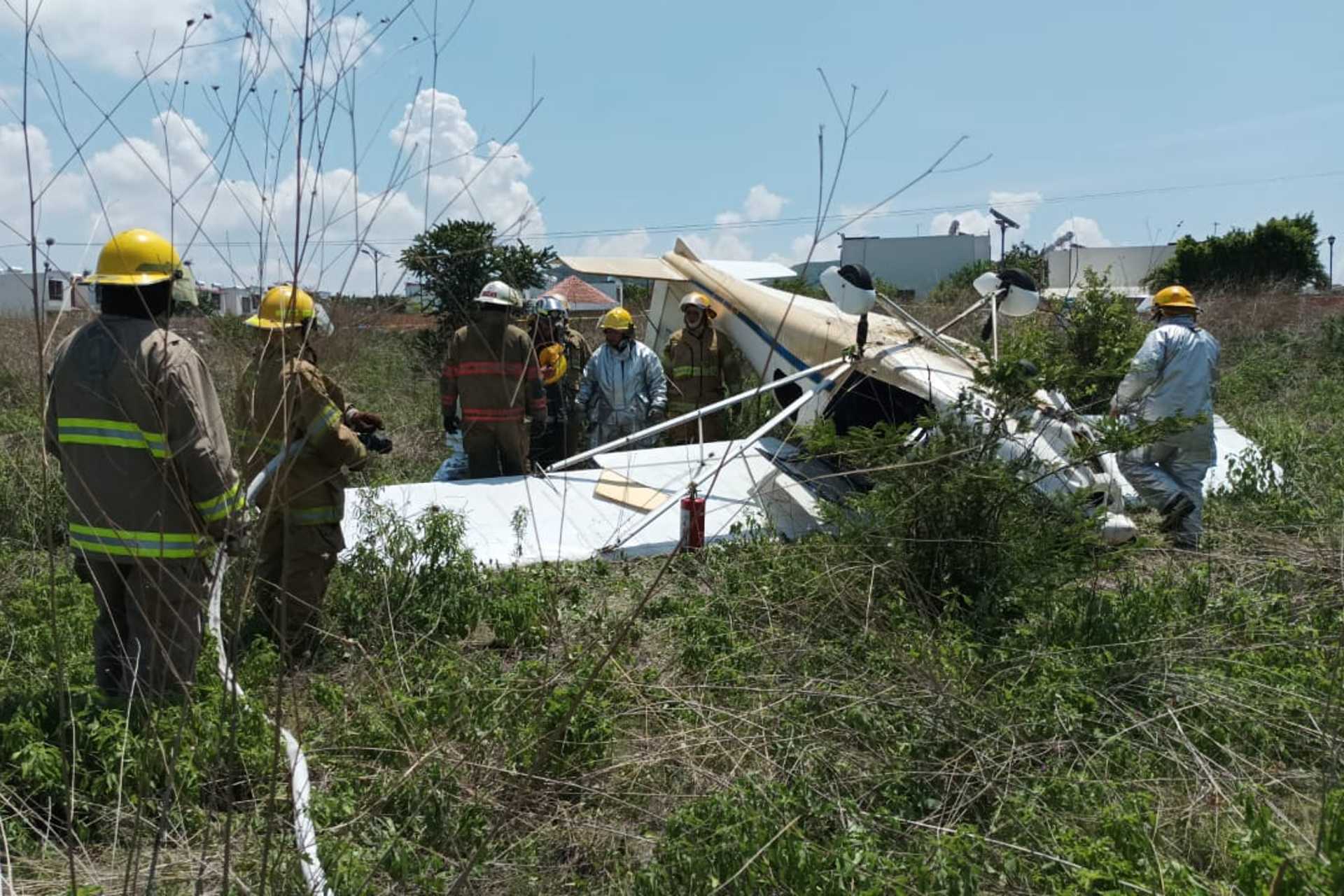 Se desploma avión en Xochitepec, Morelos