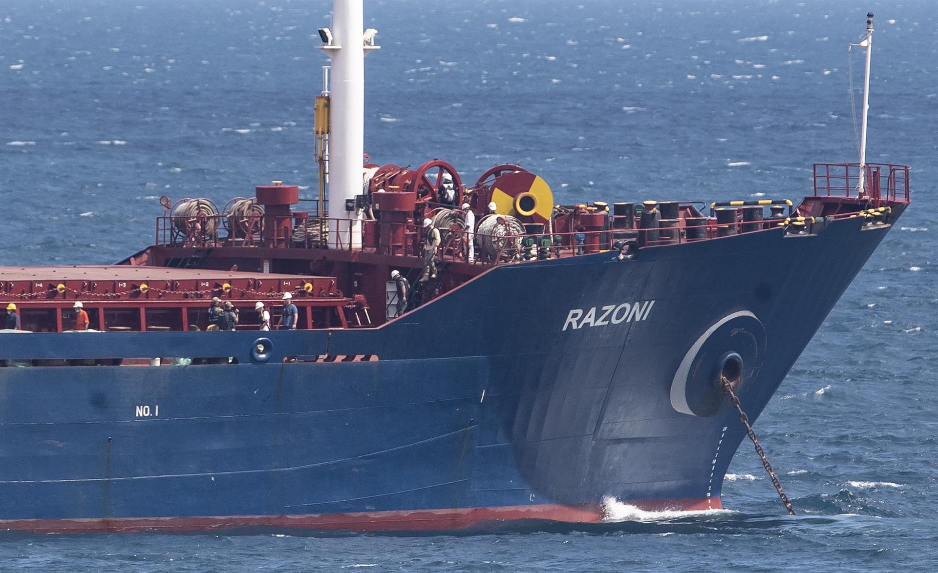 Se retrasa la llegada a Líbano de primer barco con maíz que salió de Odesa Se retrasa la llegada a Líbano de primer barco con maíz que salió de Odesa