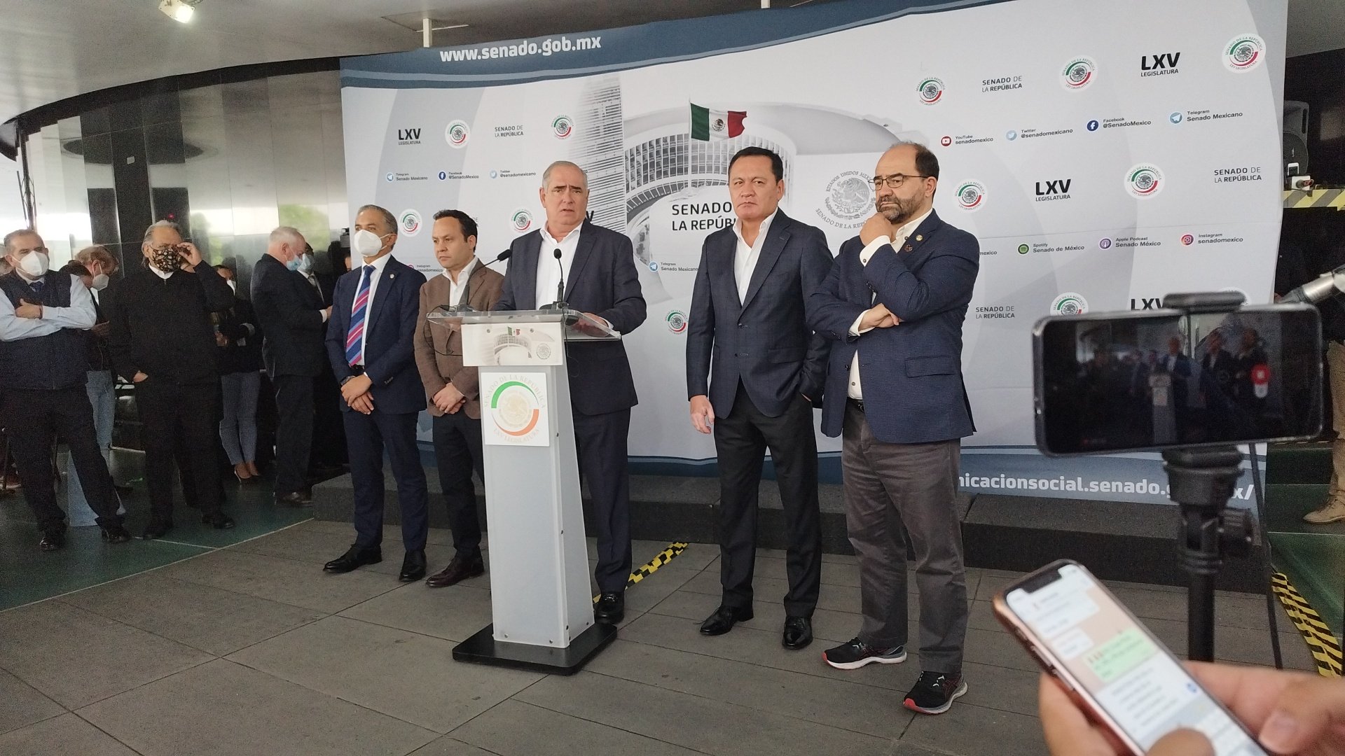 Bloque de contención rechaza a Alejandro Armenta como próximo presidente del Senado