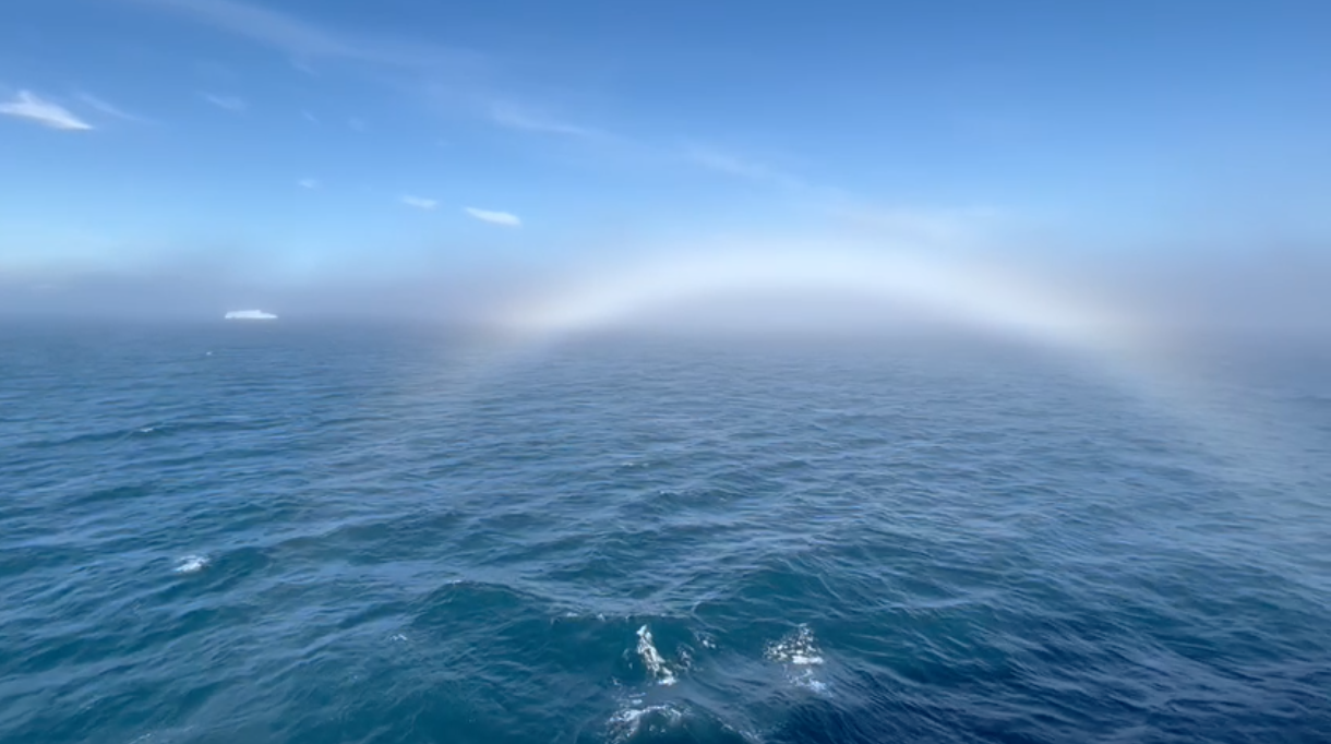 #VIDEO El misterioso arcoíris de niebla #VIDEO El misterioso arcoíris de niebla