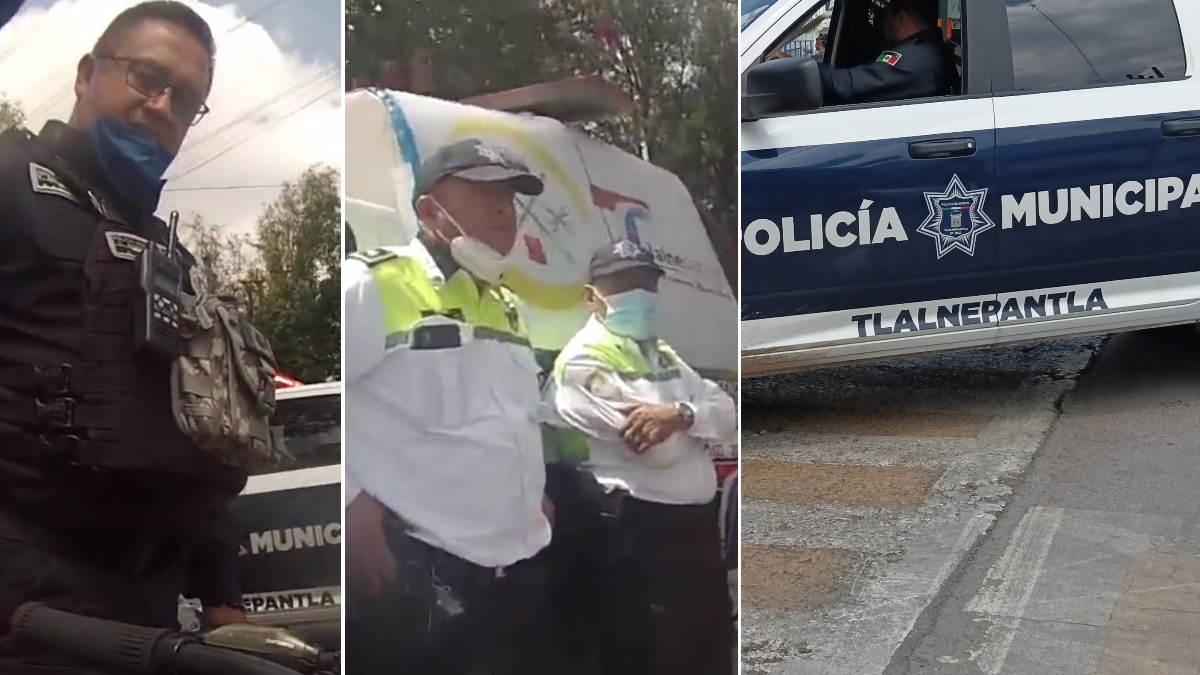 #Video Ciclista denuncia agresión por parte de policías de Tlalnepantla #Video Ciclista denuncia agresión por parte de policías de Tlalnepantla