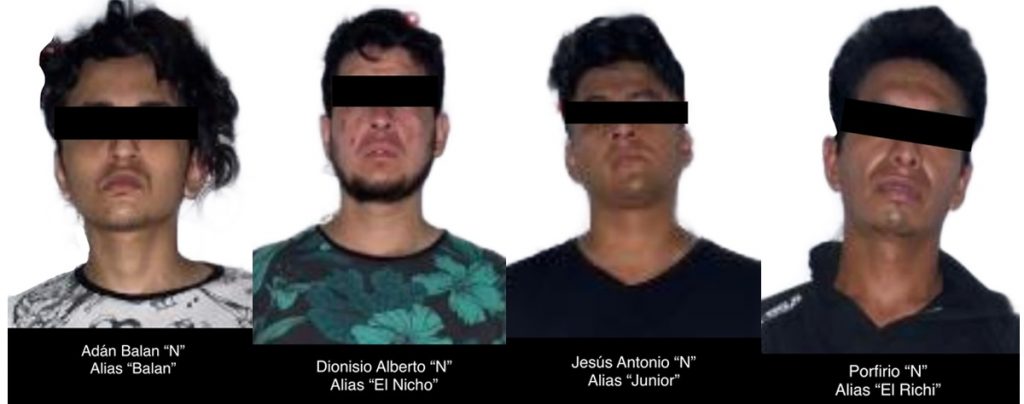 Cae 'El Tigre', jefe de plaza del CJNG en Minatitlán - detenidos-junto-con-el-tigre-1024x404