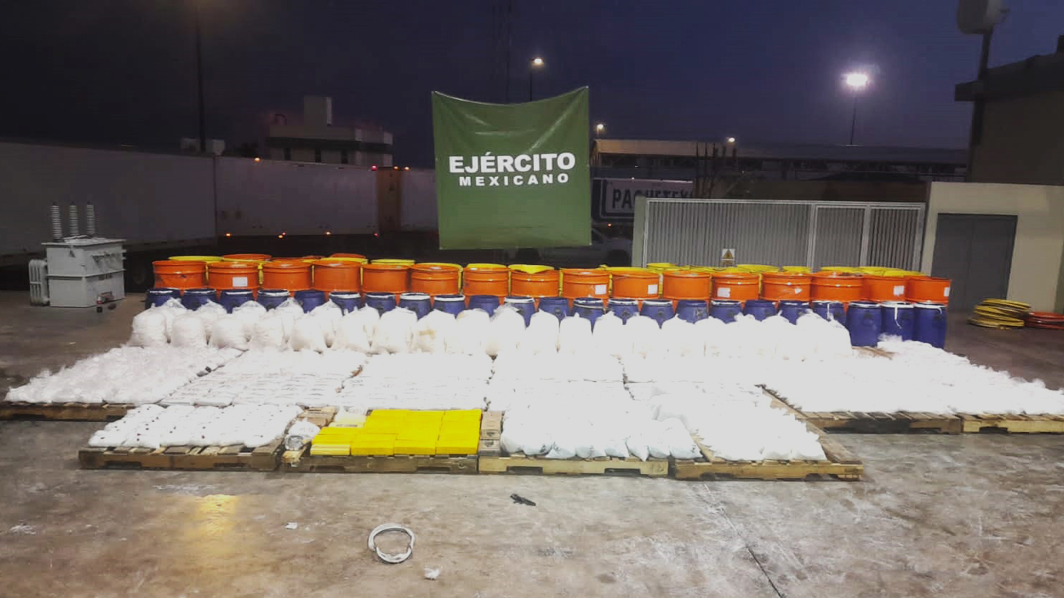 Decomisan 1.5 toneladas de droga en Sonora, mayor aseguramiento del Ejército