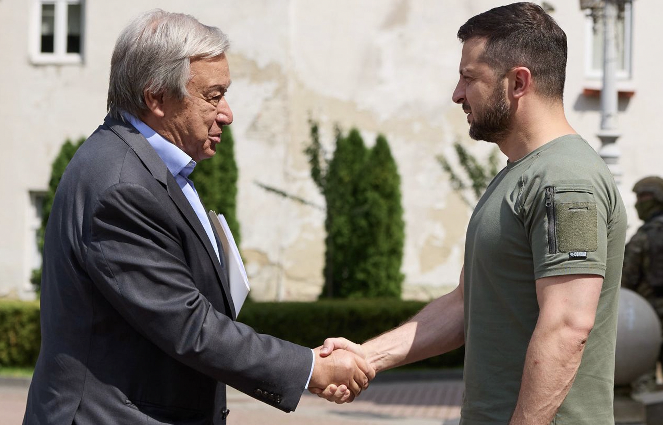 Zelenski asegura que no es realista negociar en medio de la invasión Zelenski asegura que no es realista negociar en medio de la invasión