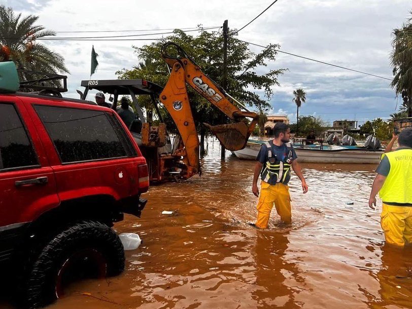 Declaran emergencia en Guaymas y Empalme por lluvias