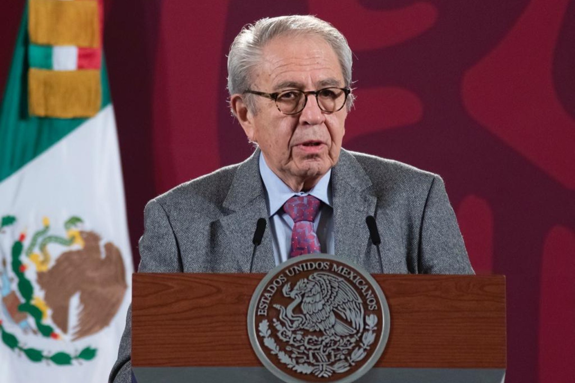 Confirma AMLO que Jorge Alcocer, secretario de Salud, fue intervenido quirúrgicamente Confirma AMLO que Jorge Alcocer, secretario de Salud, fue intervenido quirúrgicamente