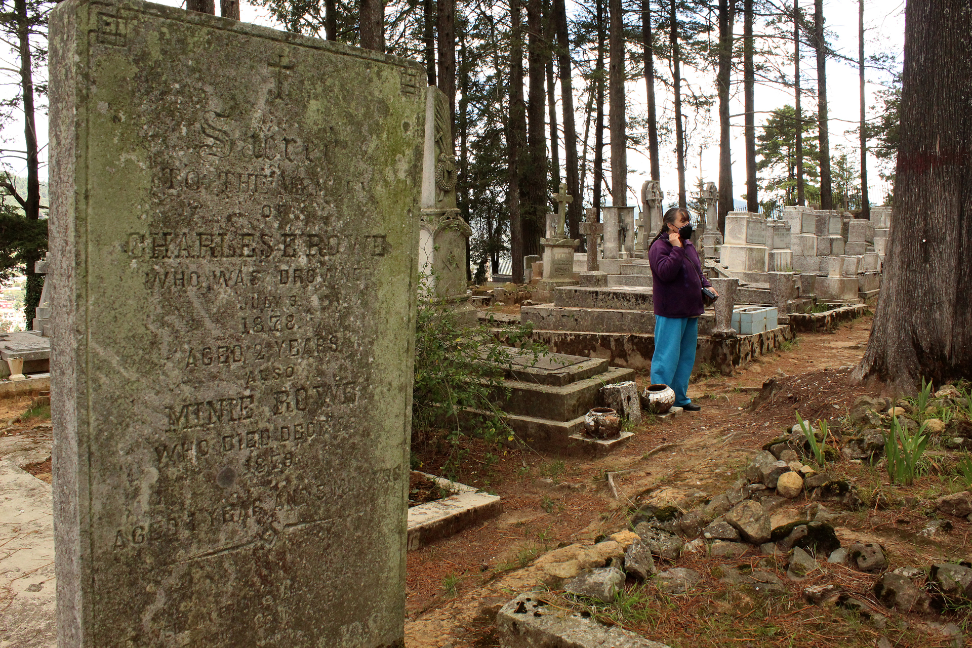 La hija de un ‘lord’ vigila el primer cementerio británico de América, ubicado en México La hija de un ‘lord’ vigila el primer cementerio británico de América, ubicado en México