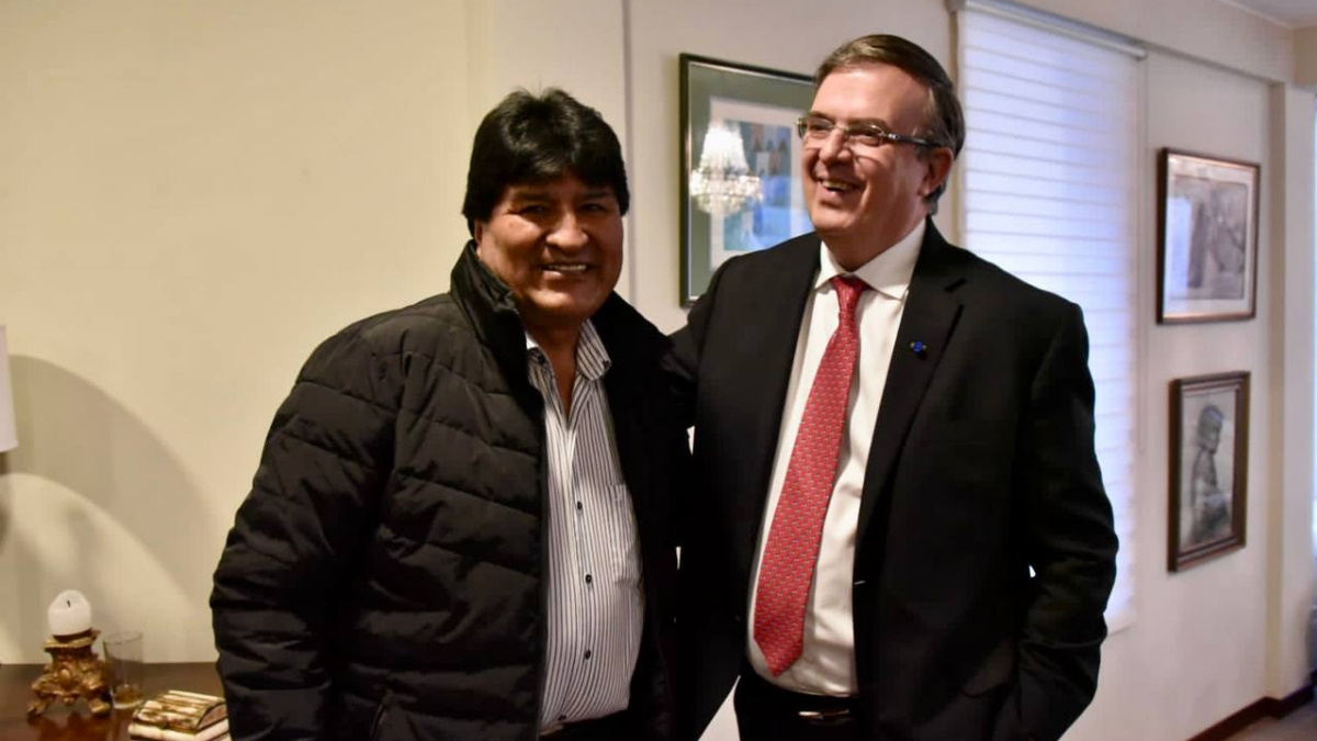 Evo Morales visitará México en septiembre, confirma Marcelo Ebrard