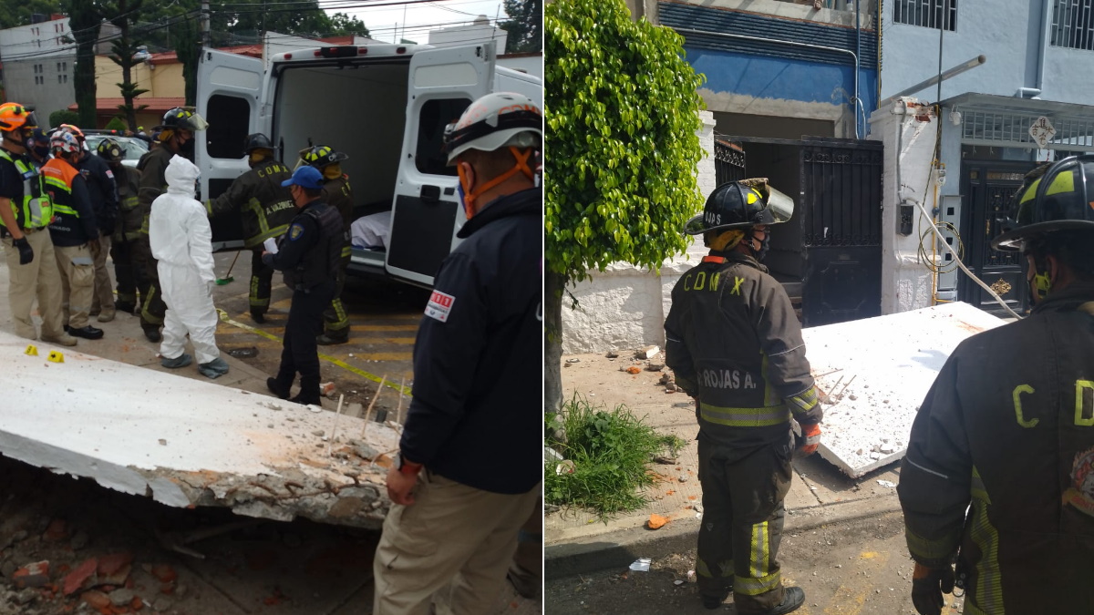 Muere un menor de 13 años tras caerle encima una barda en Coyoacán Muere un menor de 13 años tras caerle encima una barda en Coyoacán