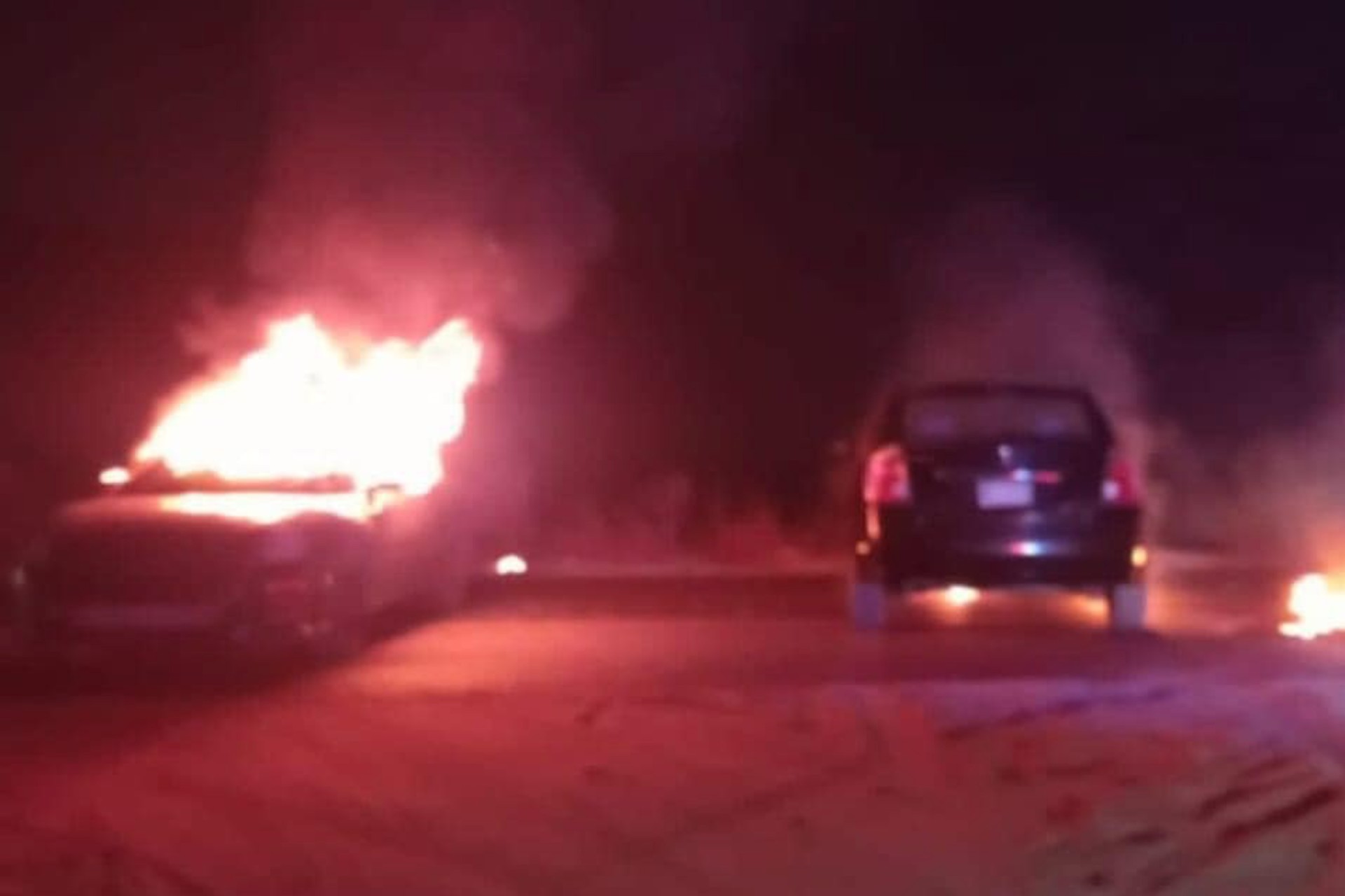 Violencia en Baja California: queman cuatro vehículos más en Ensenada Violencia en Baja California: queman cuatro vehículos más en Ensenada