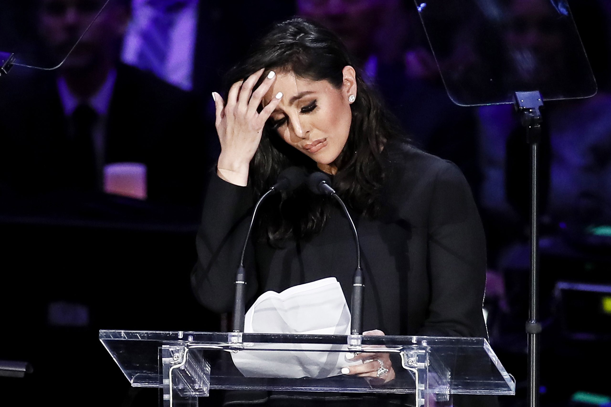 Vanessa Bryant arremete contra autoridades por filtrar fotos del cadáver de Kobe