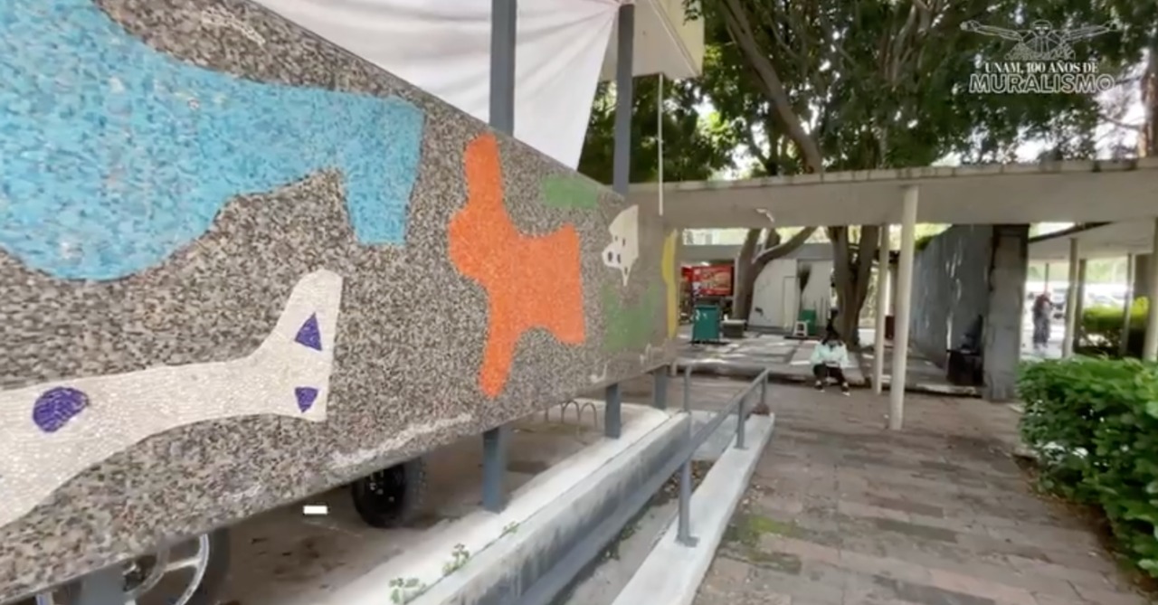 El mural misterioso de la UNAM