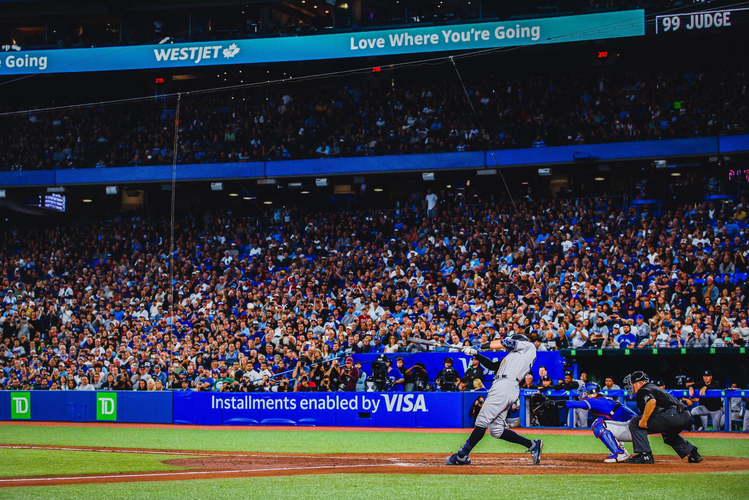 Judge iguala récord de Maris con su 61 home run del año