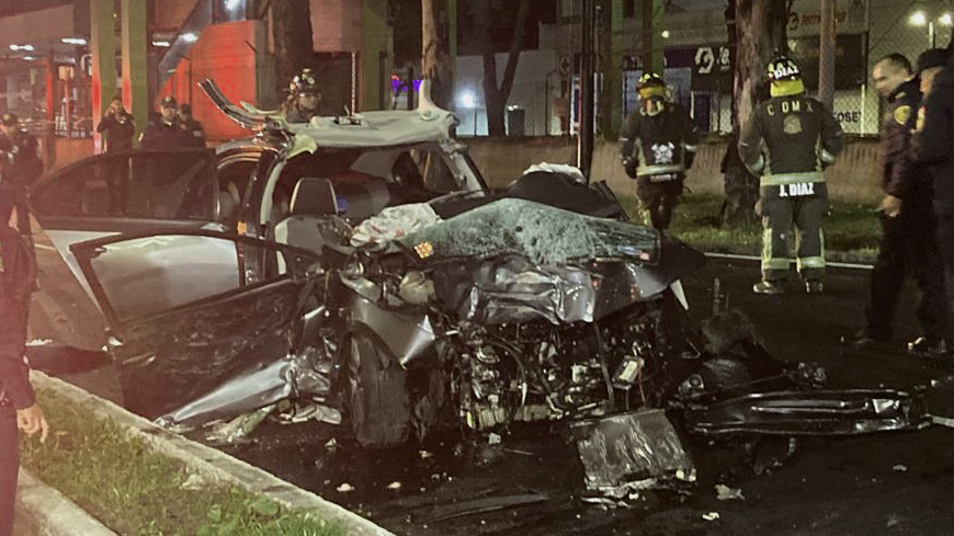 Accidente vial en Calzada de Tlalpan deja 4 personas muertas