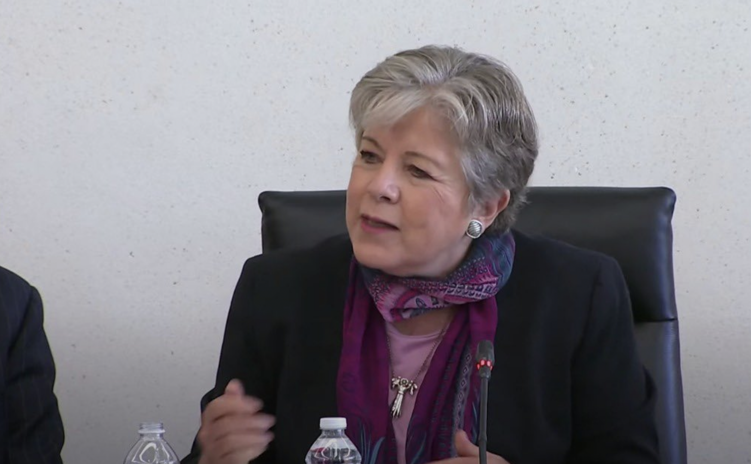 Ratifican a Alicia Bárcena como embajadora de México en Chile Ratifican a Alicia Bárcena como embajadora de México en Chile