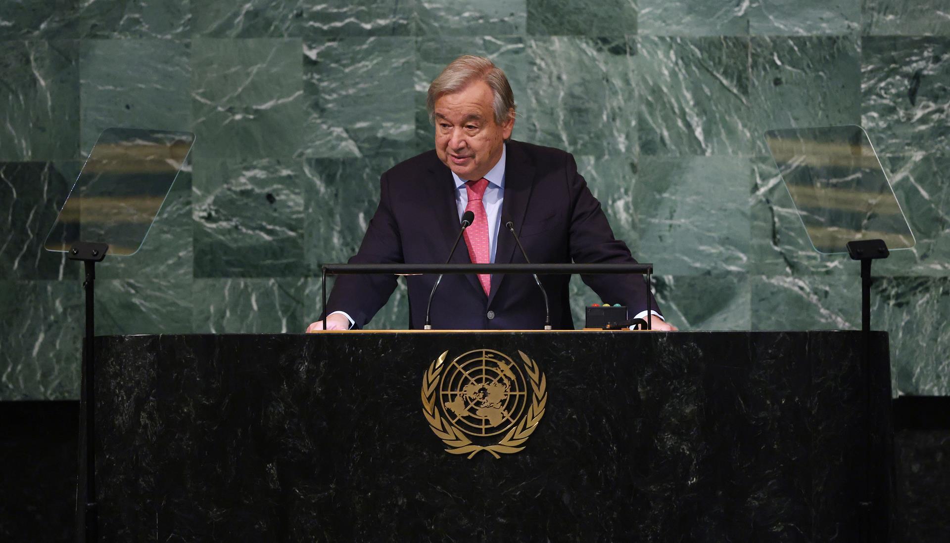 “El mundo está en peligro y paralizado”, advierte Guterres en Asamblea General de la ONU “El mundo está en peligro y paralizado”, advierte Guterres en Asamblea General de la ONU