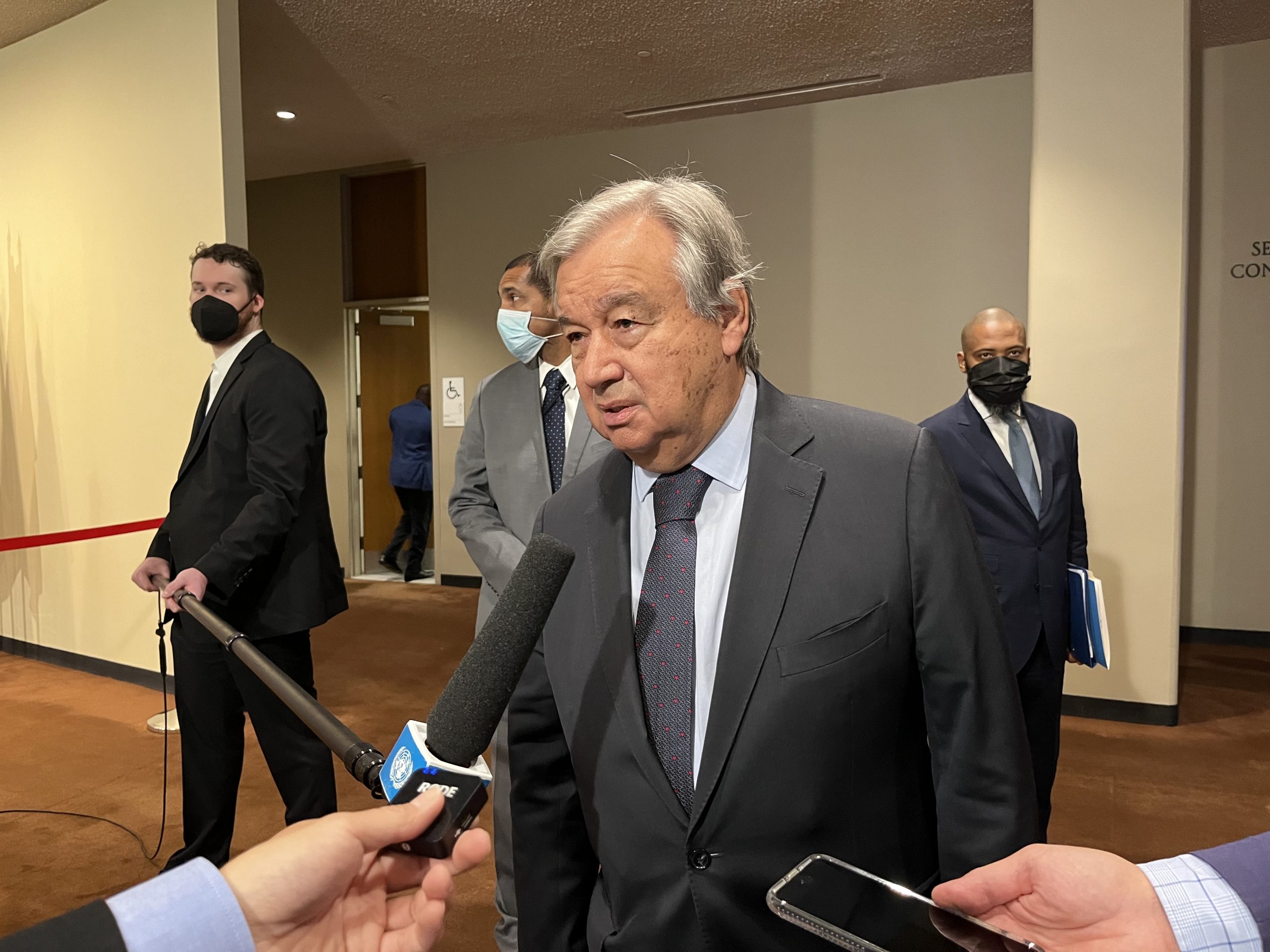 “La era del chantaje nuclear debe terminarse”, advierte António Guterres “La era del chantaje nuclear debe terminarse”, advierte António Guterres