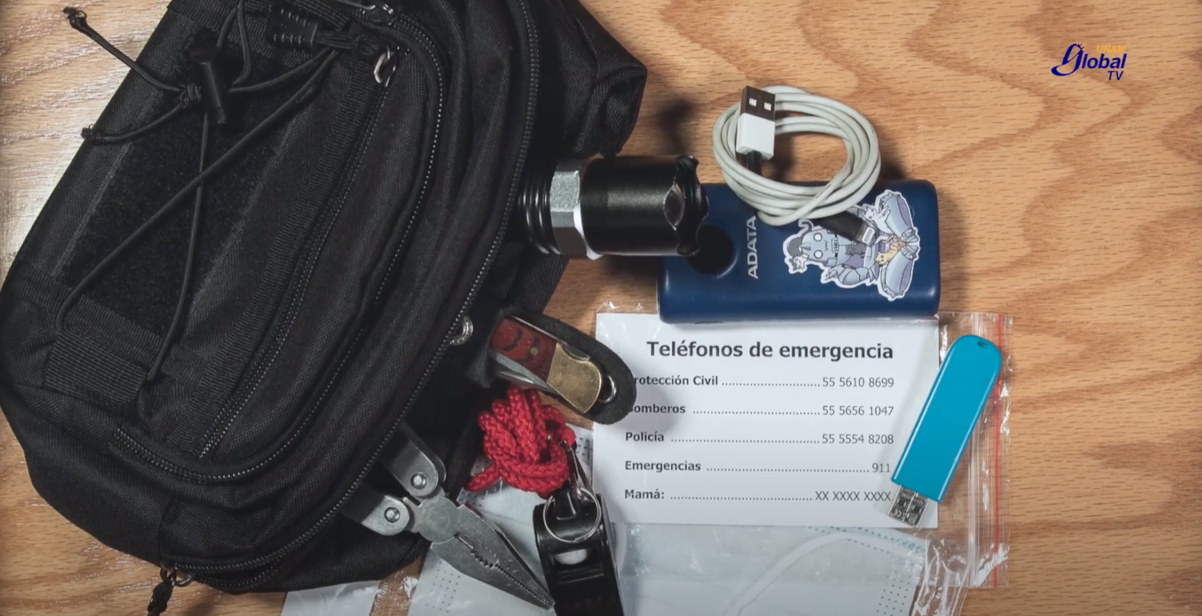 ¿Qué debe contener un kit básico de emergencias?