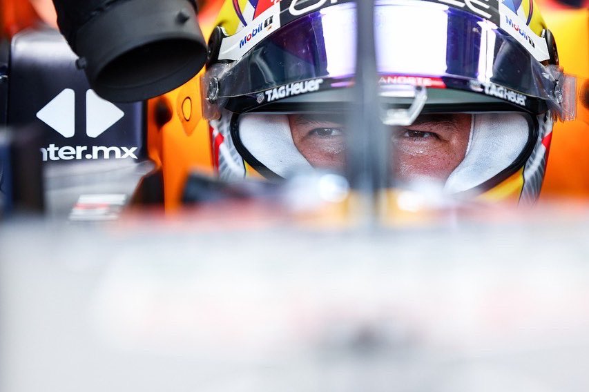 #Video ‘Checo’ Pérez veía posible cuarta posición previo a accidente