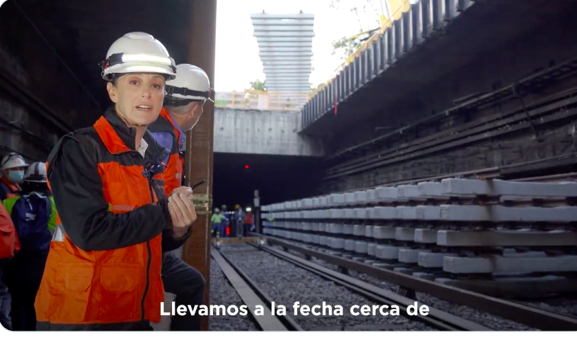 Primera etapa de nueva Línea 1 del Metro, en febrero de 2023