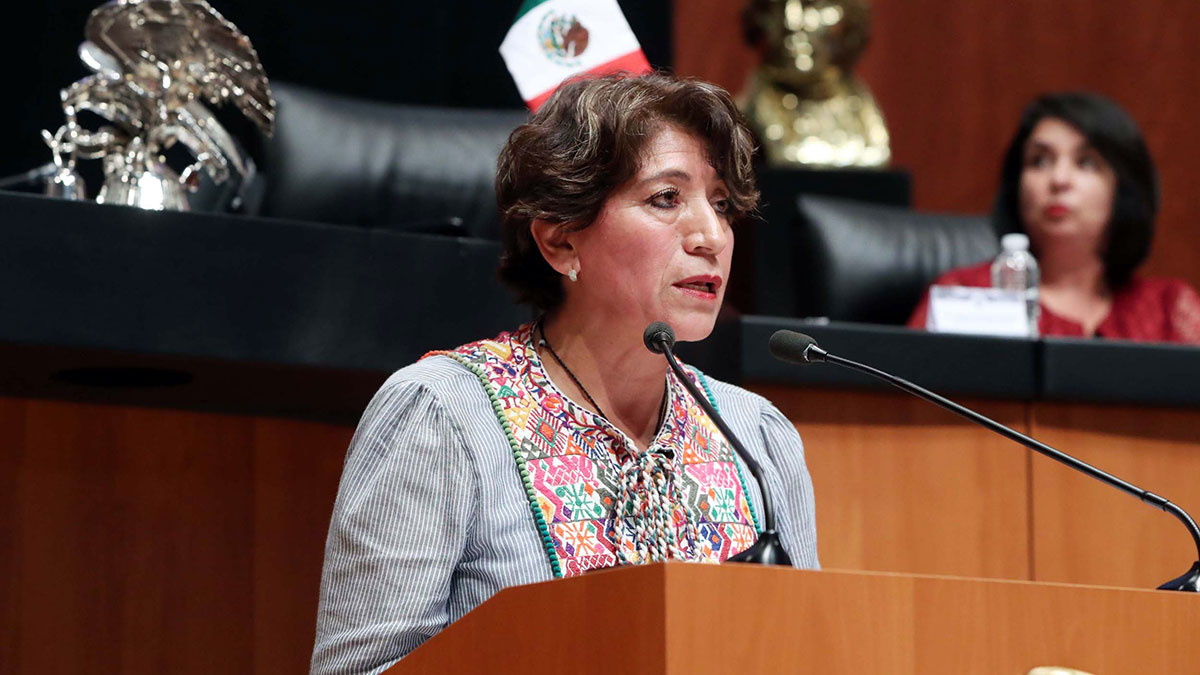 Delfina Gómez regresa al Senado de la República