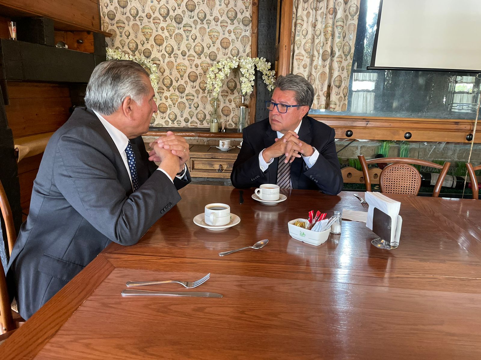 “Diálogo franco, respetuoso”: Ricardo Monreal y Adán Augusto López se reúnen “Diálogo franco, respetuoso”: Ricardo Monreal y Adán Augusto López se reúnen