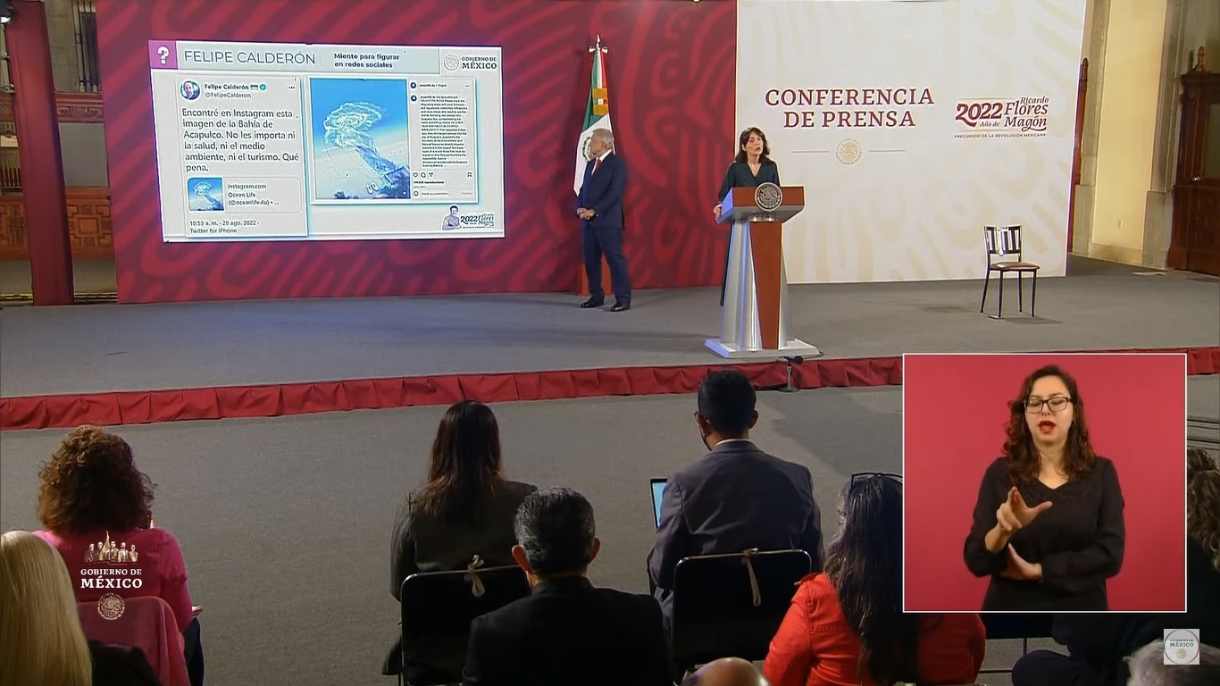 Presidencia se disculpa por presunto tuit erróneo de Calderón exhibido en ‘Mentiras de la Semana’