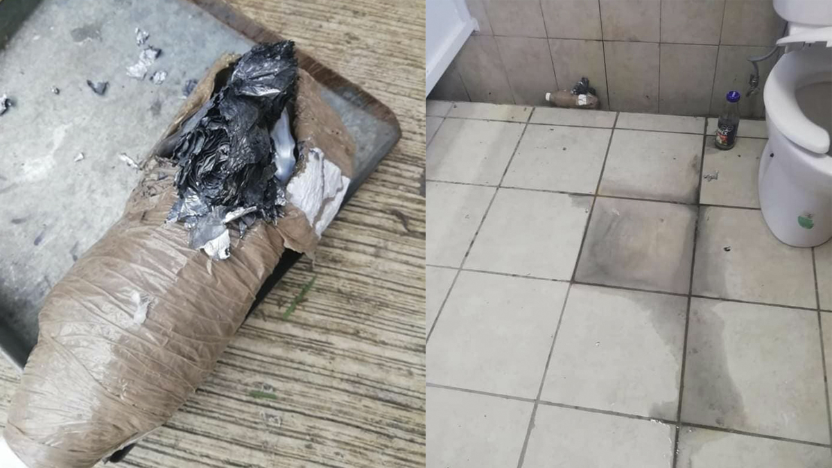 #Video Desalojan Autónoma de Morelos por explosión de artefactos caseros