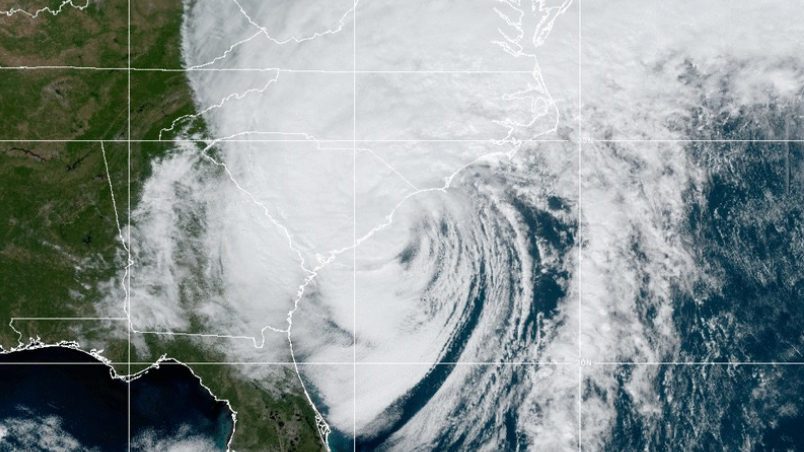 Ian toca tierra como huracán en Carolina del Sur Ian toca tierra como huracán en Carolina del Sur