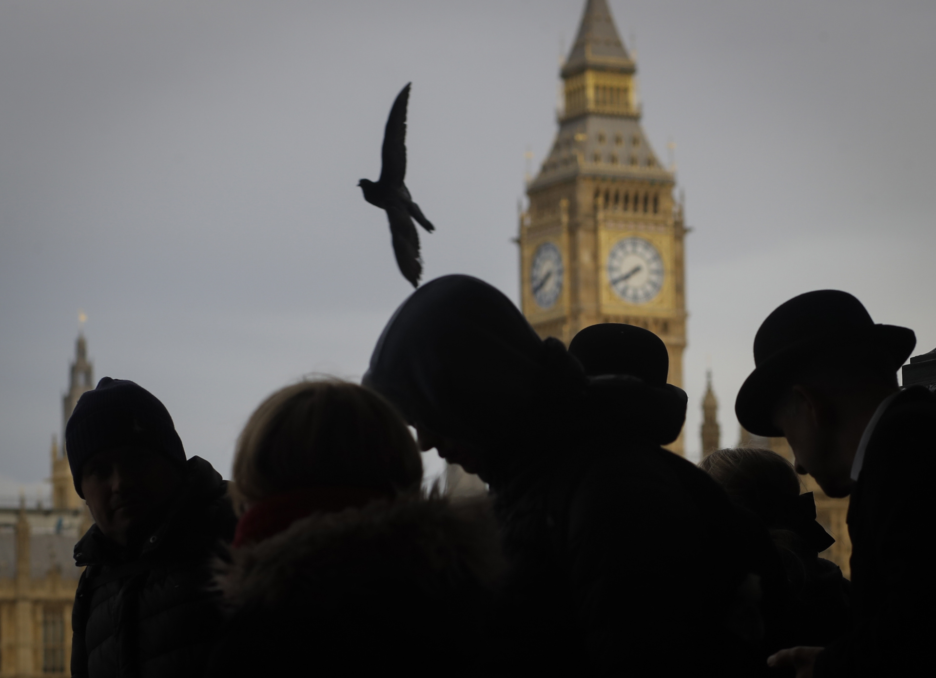 La campana del Big Ben marca el minuto de silencio nacional