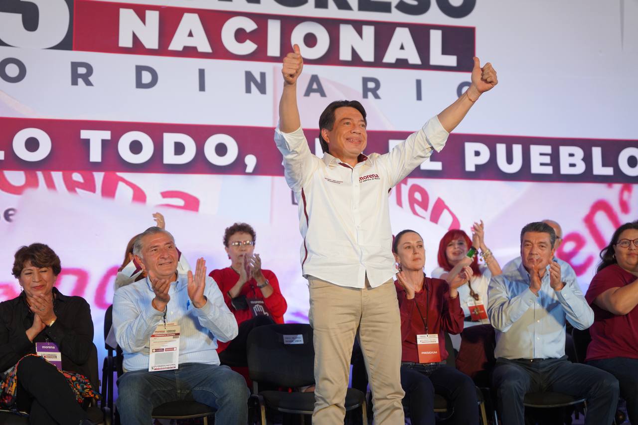 Mario Delgado y Citlalli Hernández se quedan en la dirigencia de Morena hasta 2024 Mario Delgado y Citlalli Hernández se quedan en la dirigencia de Morena hasta 2024