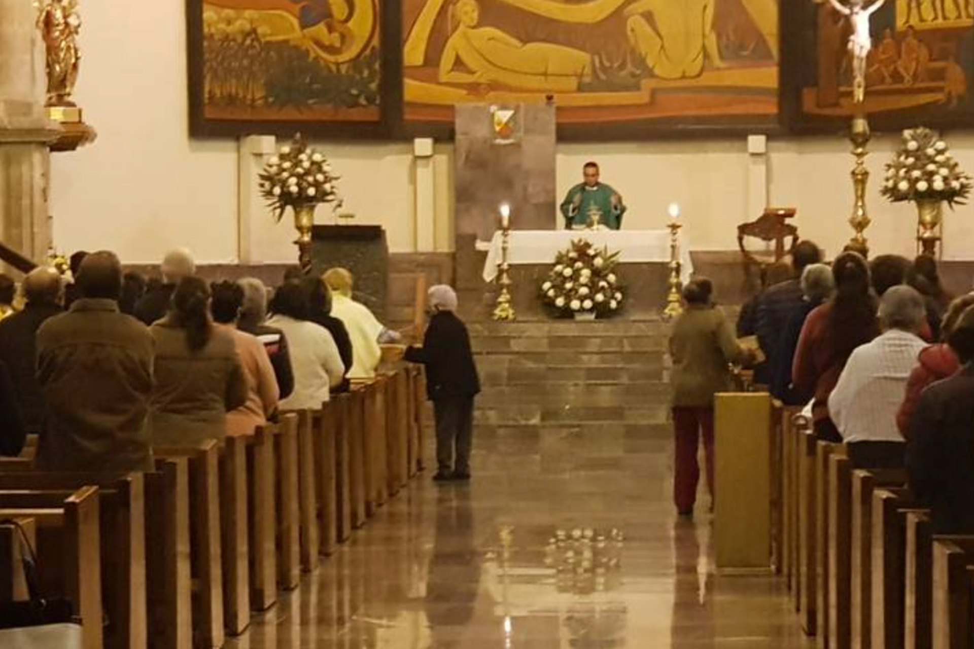 Recuerdan con misa a víctimas de inundación de Tula a un año de la tragedia Recuerdan con misa a víctimas de inundación de Tula a un año de la tragedia