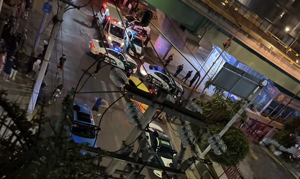 Modulo Explosion Explosión en módulo de policía en Santa María La Ribera