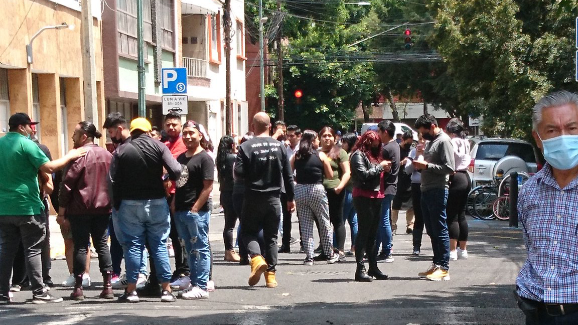 Saldo blanco en CDMX por sismo magnitud 7.7; se mantienen fallas en energía eléctrica Saldo blanco en CDMX por sismo magnitud 7.7; se mantienen fallas en energía eléctrica