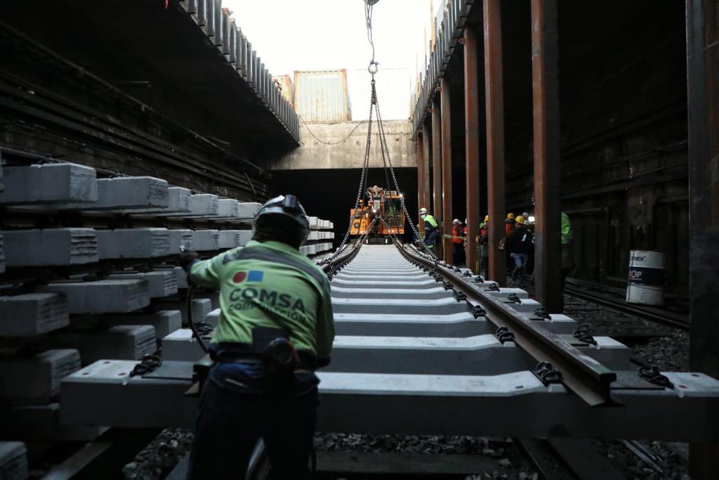 Prevé Sheinbaum que primer tramo de Línea 1 del Metro reanude servicio en febrero