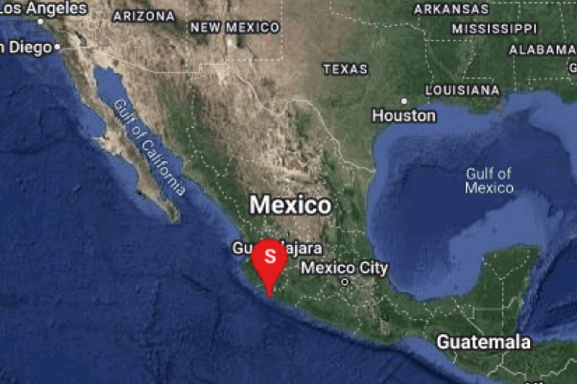 Réplica magnitud 5.3 en Tecomán, Michoacán Réplica magnitud 5.3 en Tecomán, Michoacán