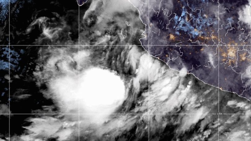 Tormenta Madeline dejará lluvias a su paso frente a costas de Jalisco