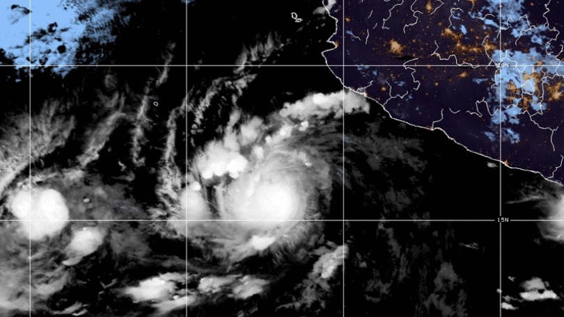Alertan lluvias en 5 estados por tormenta Orlene Alertan lluvias en 5 estados por tormenta Orlene