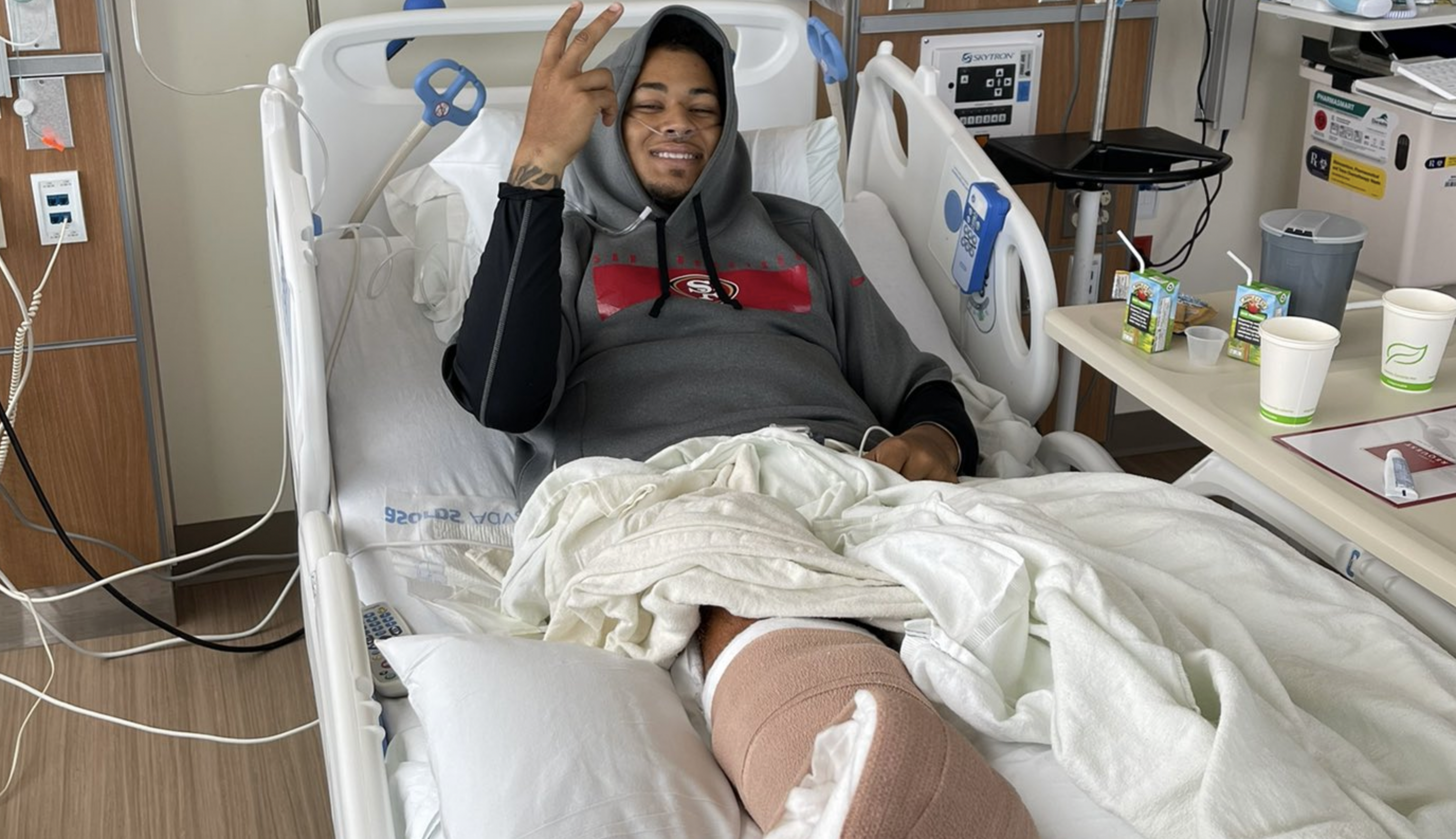 Operan con éxito a Trey Lance, quarterback de los 49ers