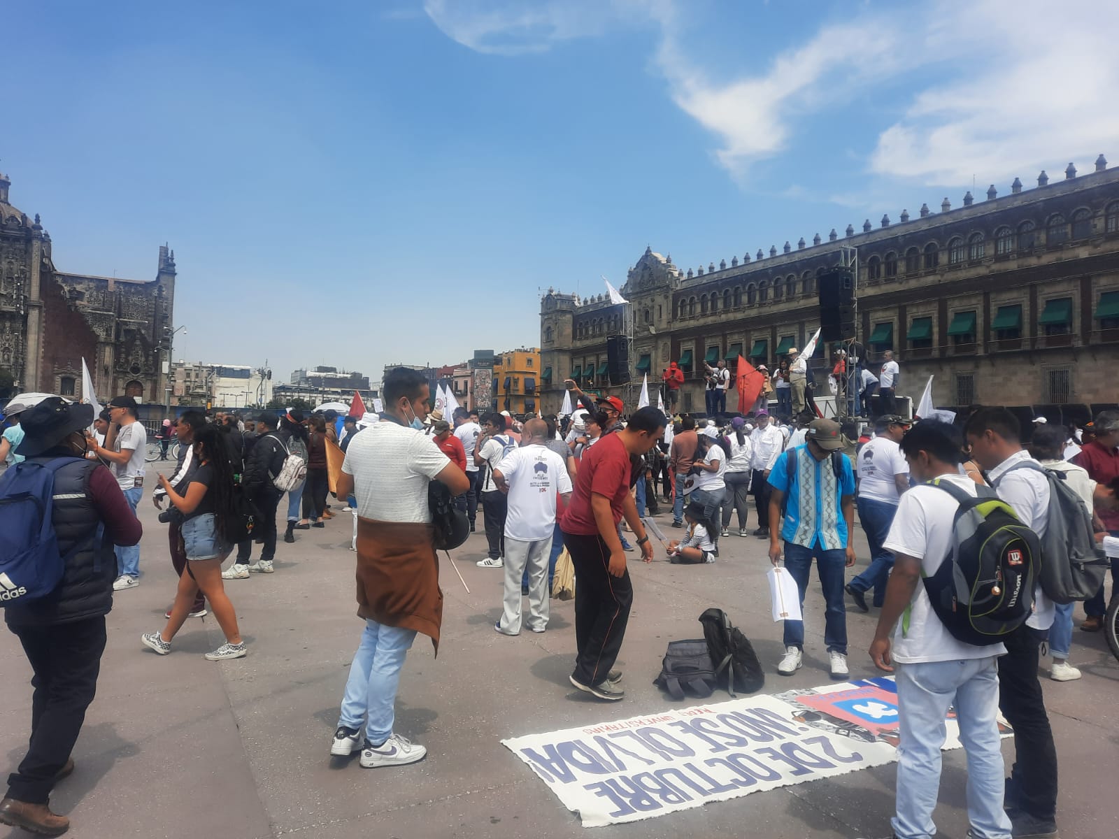 “2 de octubre no se olvida”: mexicanos recuerdan la matanza de Tlatelolco con grito contra la militarización “2 de octubre no se olvida”: mexicanos recuerdan la matanza de Tlatelolco con grito contra la militarización