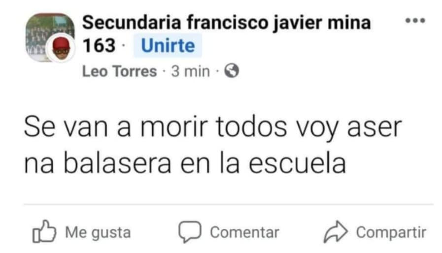 Amenaza de tiroteo en secundaria de Iztapalapa provoca movilización policial - amenaza-en-secundaria-de-iztapalapa