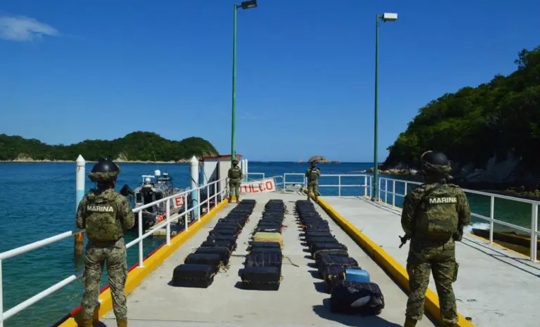 Semar asegura más de una tonelada de cocaína en Oaxaca