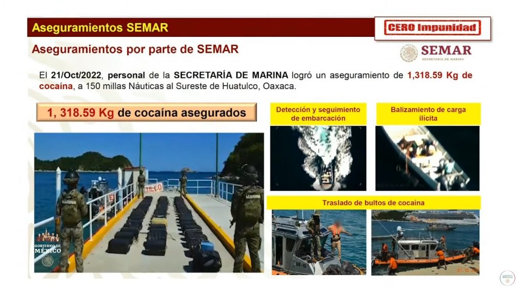 Semar asegura más de una tonelada de cocaína en Oaxaca - aseguramiento-de-cocaina-en-oaxaca-1024x576