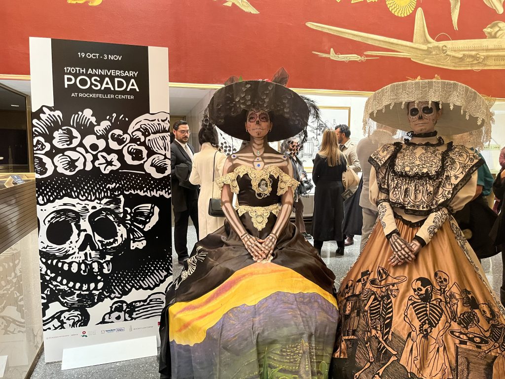 Catrinas de Posada llegan al Rockefeller Center - catrinas-jose-guadalupe-posada-rockefeller-center2-1024x768